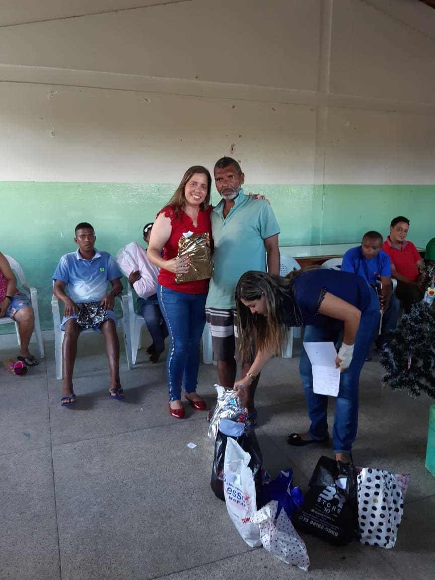Camacã: Almoço de Natal, presentes e alegria finalizam o ano de 2019 no CAPS